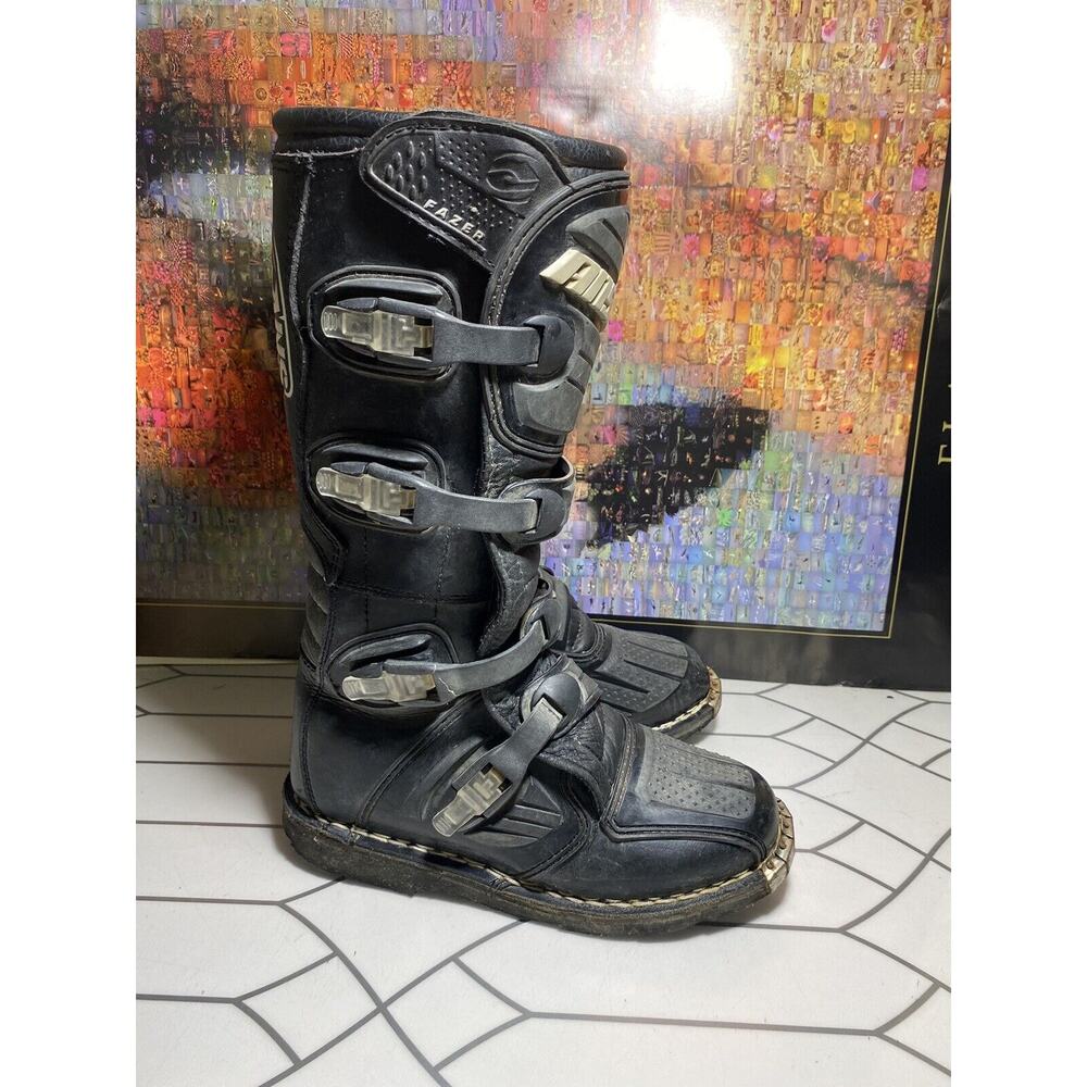 Heavy Duty ANSWER Motorcycle Boots Adult Size 8 - Picture 7 of 13